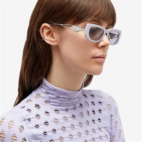 prada lilac sunglasses|Women's Sunglasses .